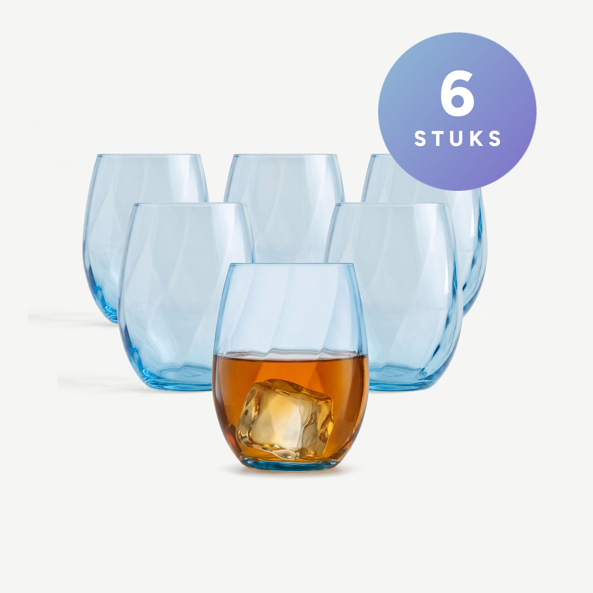 Chef & Sommelier Arpege Tumbler 36 Cl Blauw - 6 Stuks compleet in beeld