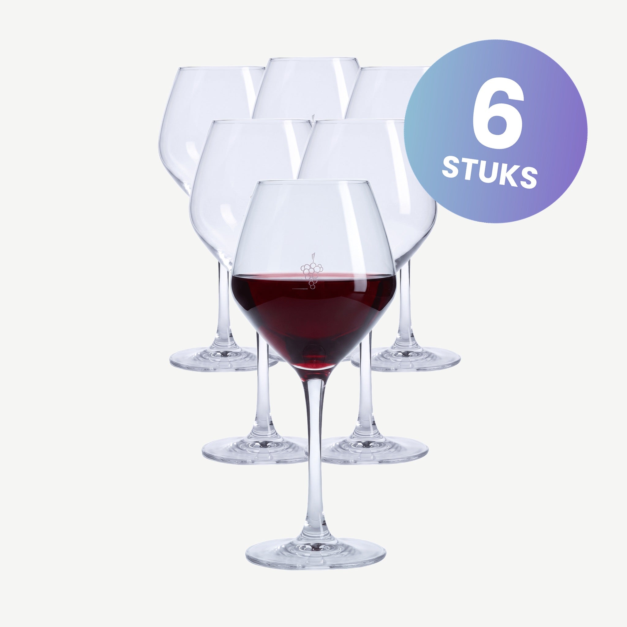 Chef & Sommelier Cabernet Young Wines Wijnglas 35 Cl Met Maatstreep - set van 6 glazen