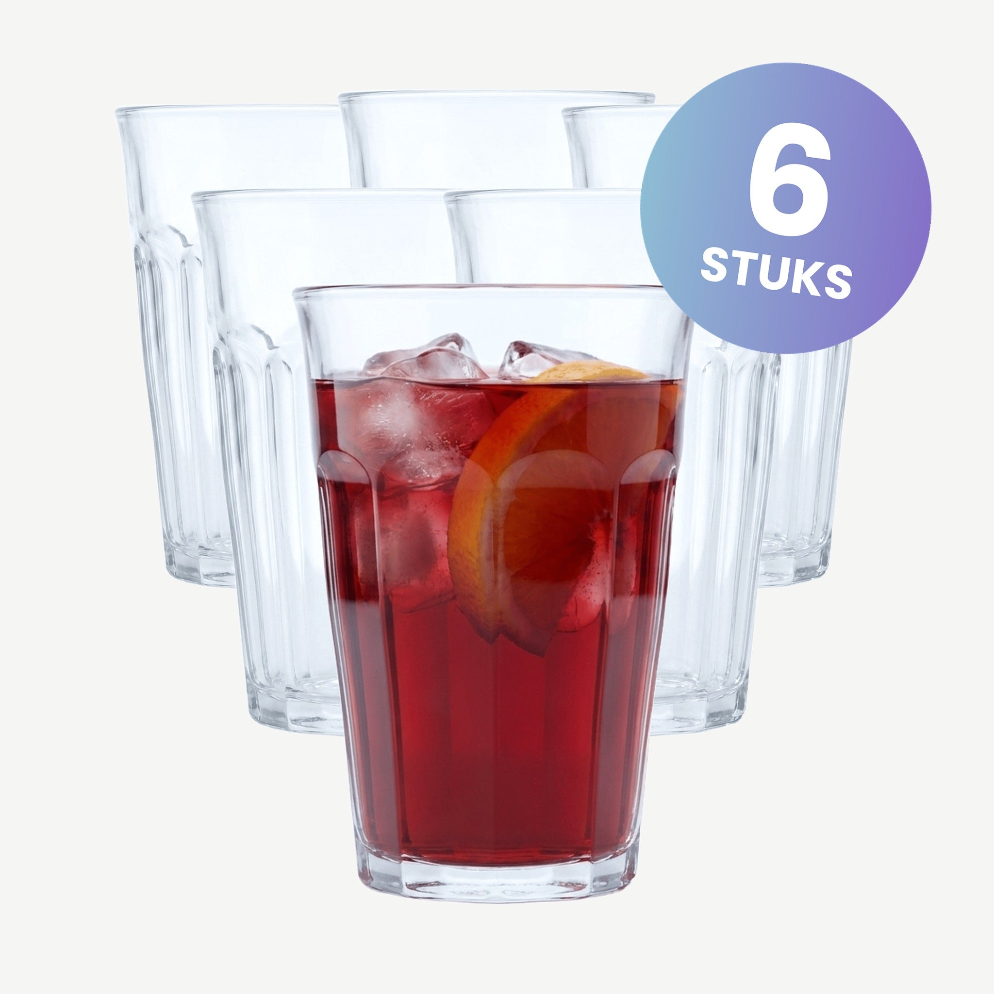 Duralex Picardie Longdrinkglas 36 Cl - set van 6 glazen