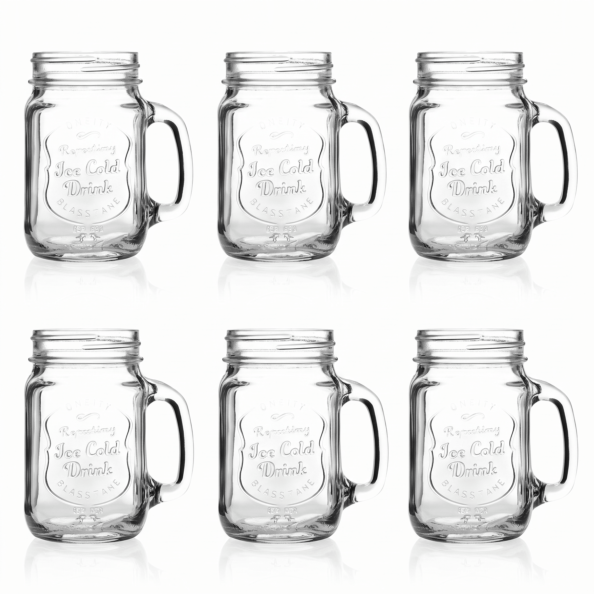 Onis Country Drinking Jar 49 Cl - 6 Stuks - Glazen.nl