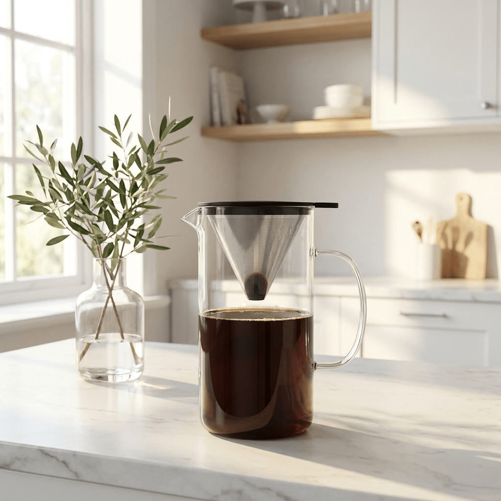 Luigi Bormioli Thermic Glass Koffiemaker Sublime 1,8L - Glazen.nl