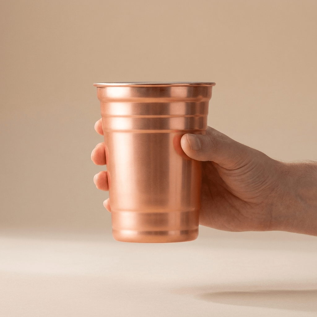 Speakeasy Drinking Cocktailbeker 50 Cl Koper - Glazen.nl