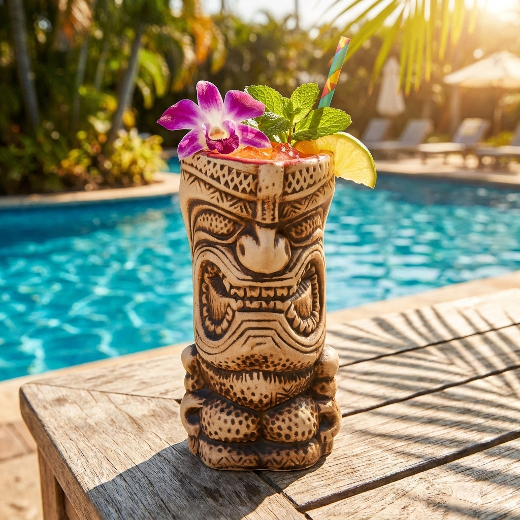 Tiki Beker Kupicchu 35 Cl - Glazen.nl