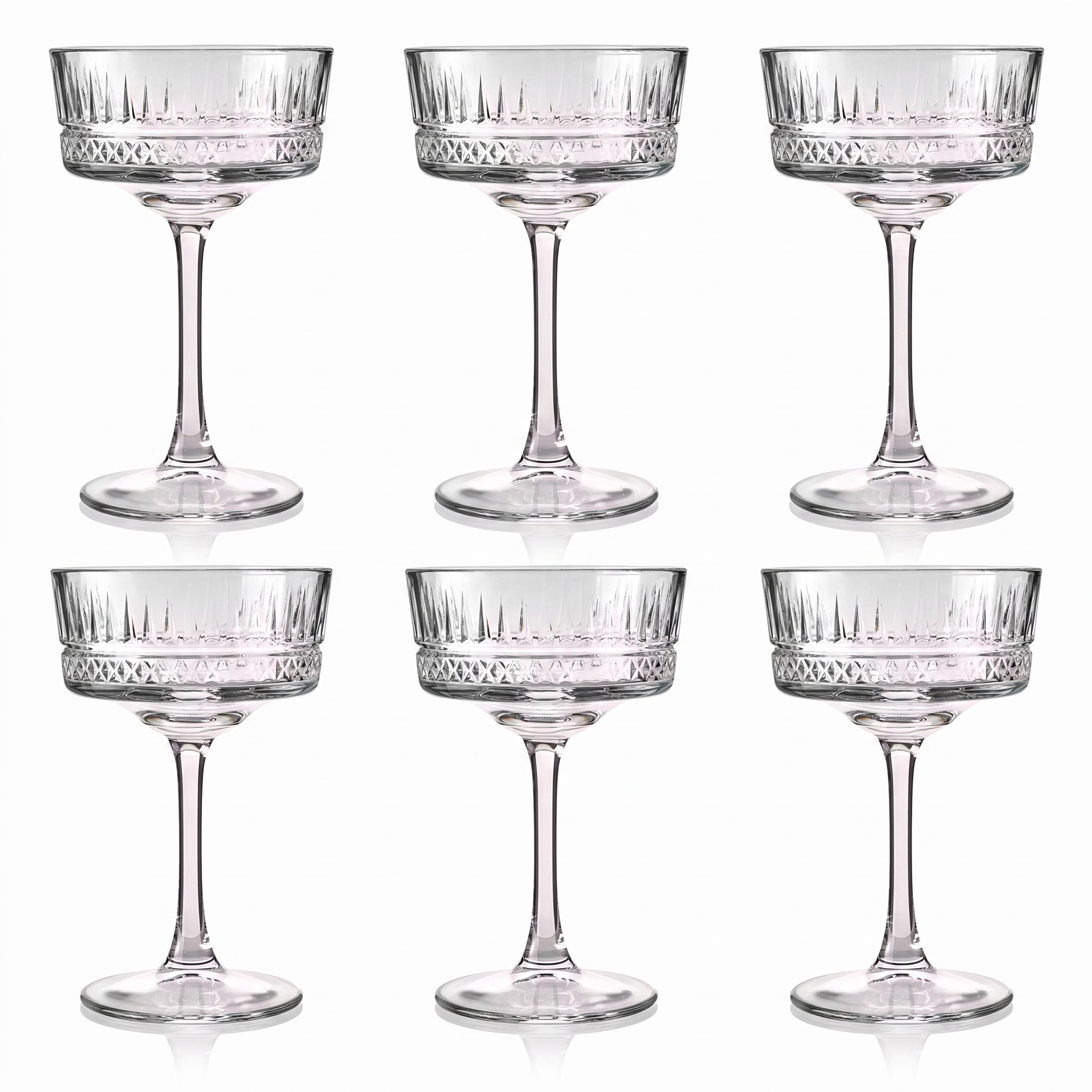 Pasabahce Elysia champagnecoupe 26 cl set van 6