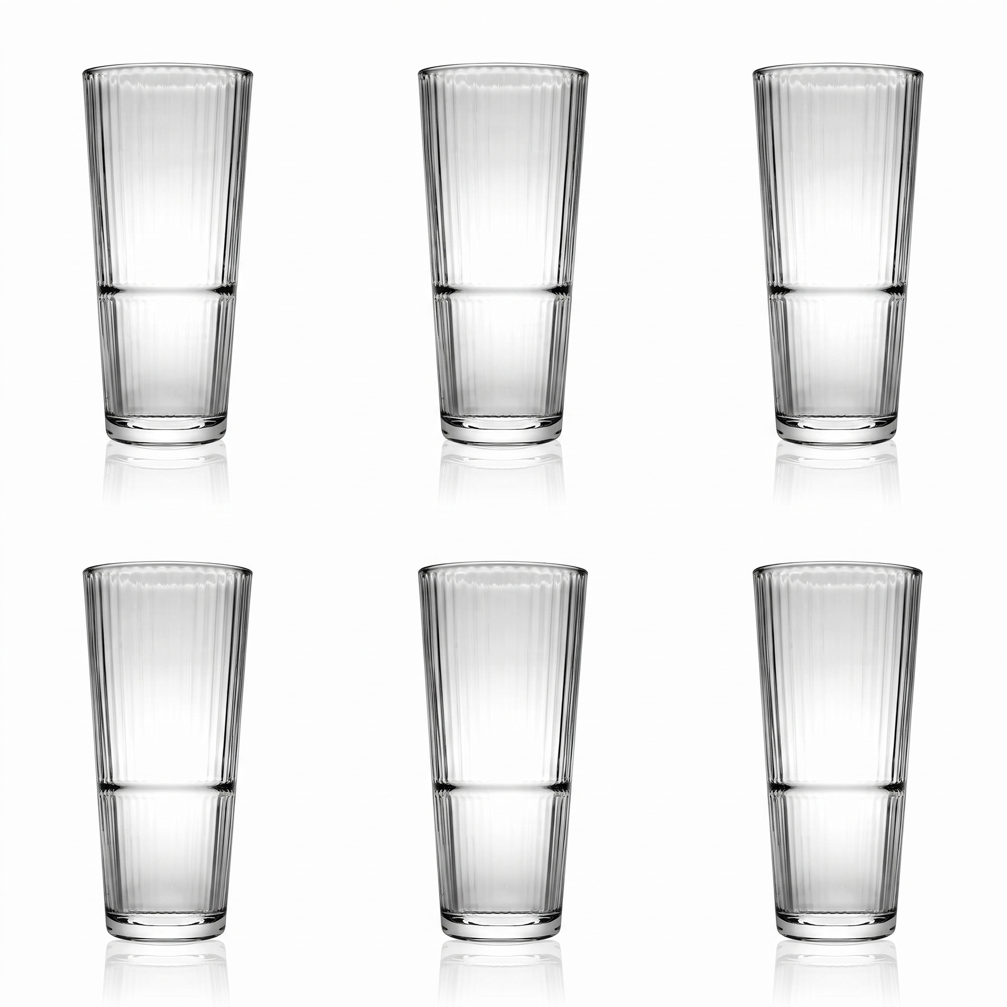 Pasabahce Grande Sunray Longdrinkglas 46 cl set van 6
