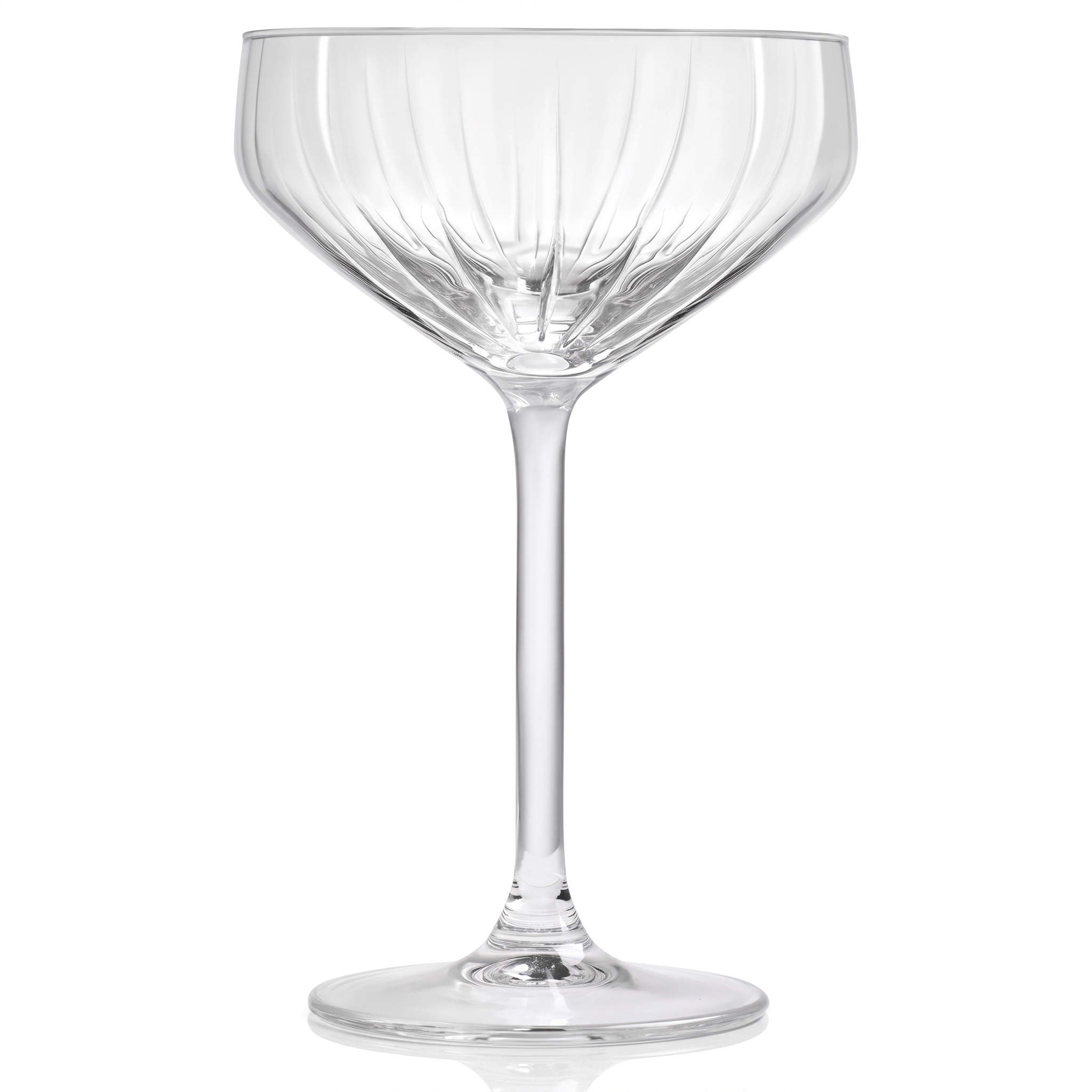 Royal Leerdam Carré Optics Champagnecoupe 28,5 Cl - 6 Stuks