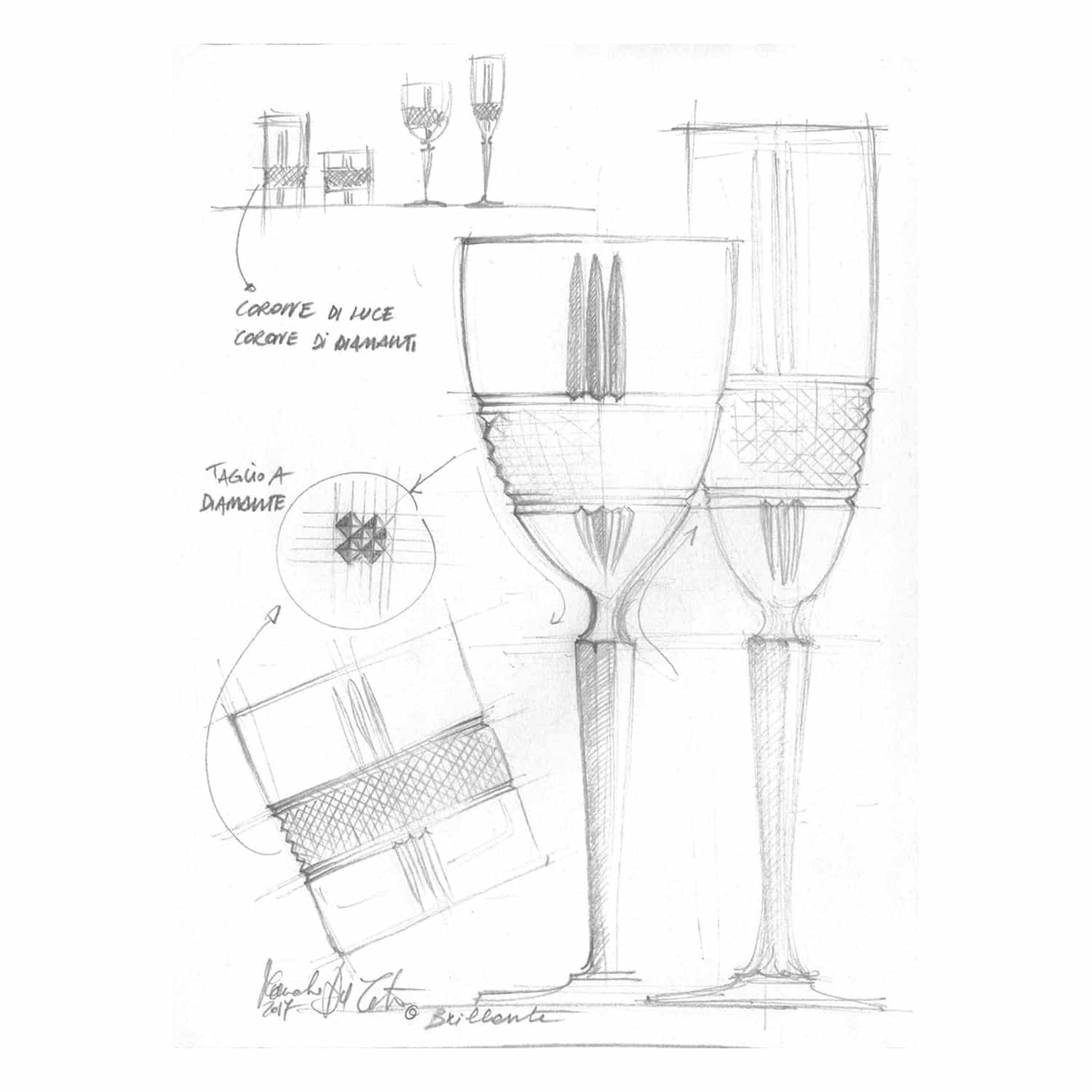 RCR Brillante Whiskeykaraf 85 Cl - Glazen.nl