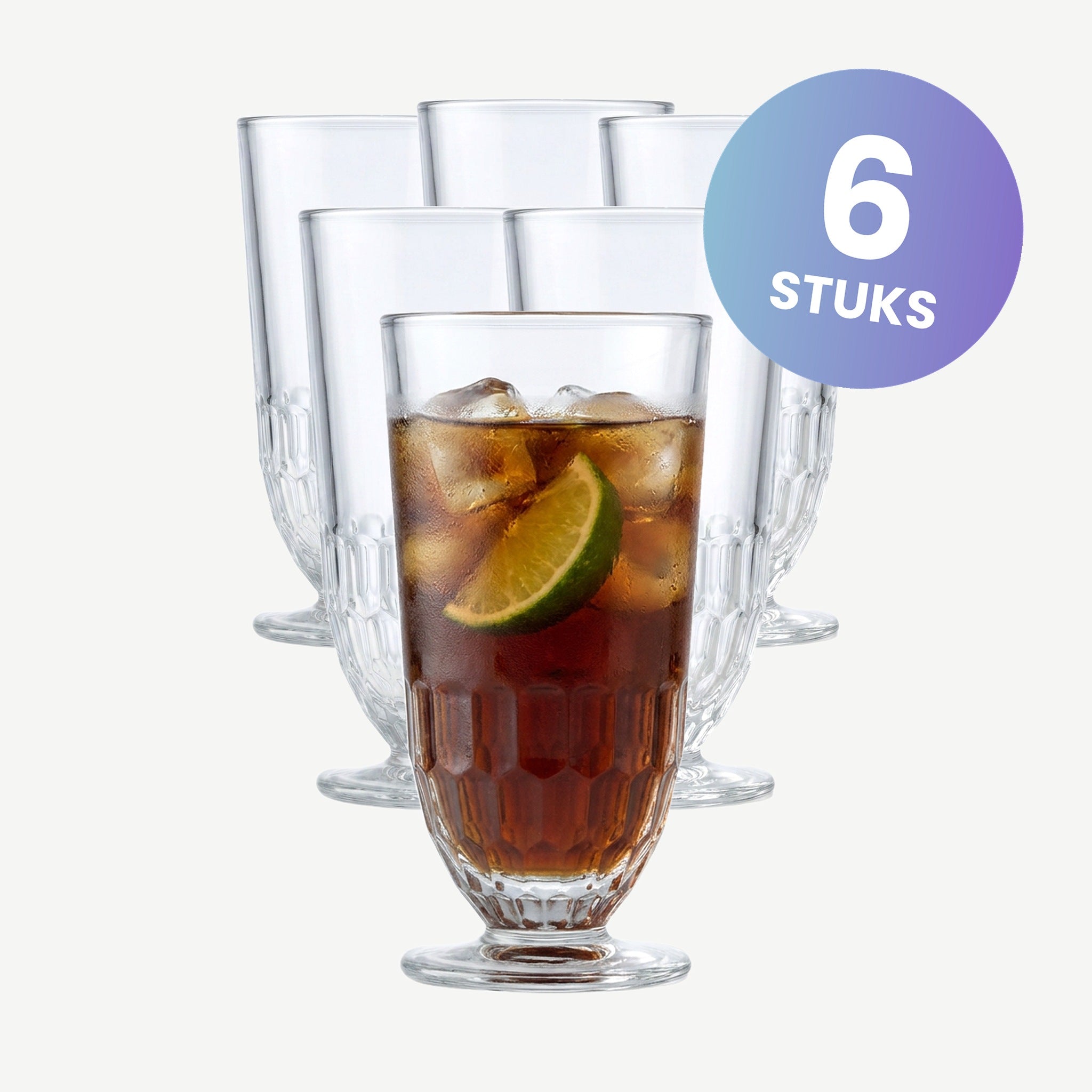La Rochère Artois Longdrinkglas 38 Cl - set van 6 glazen