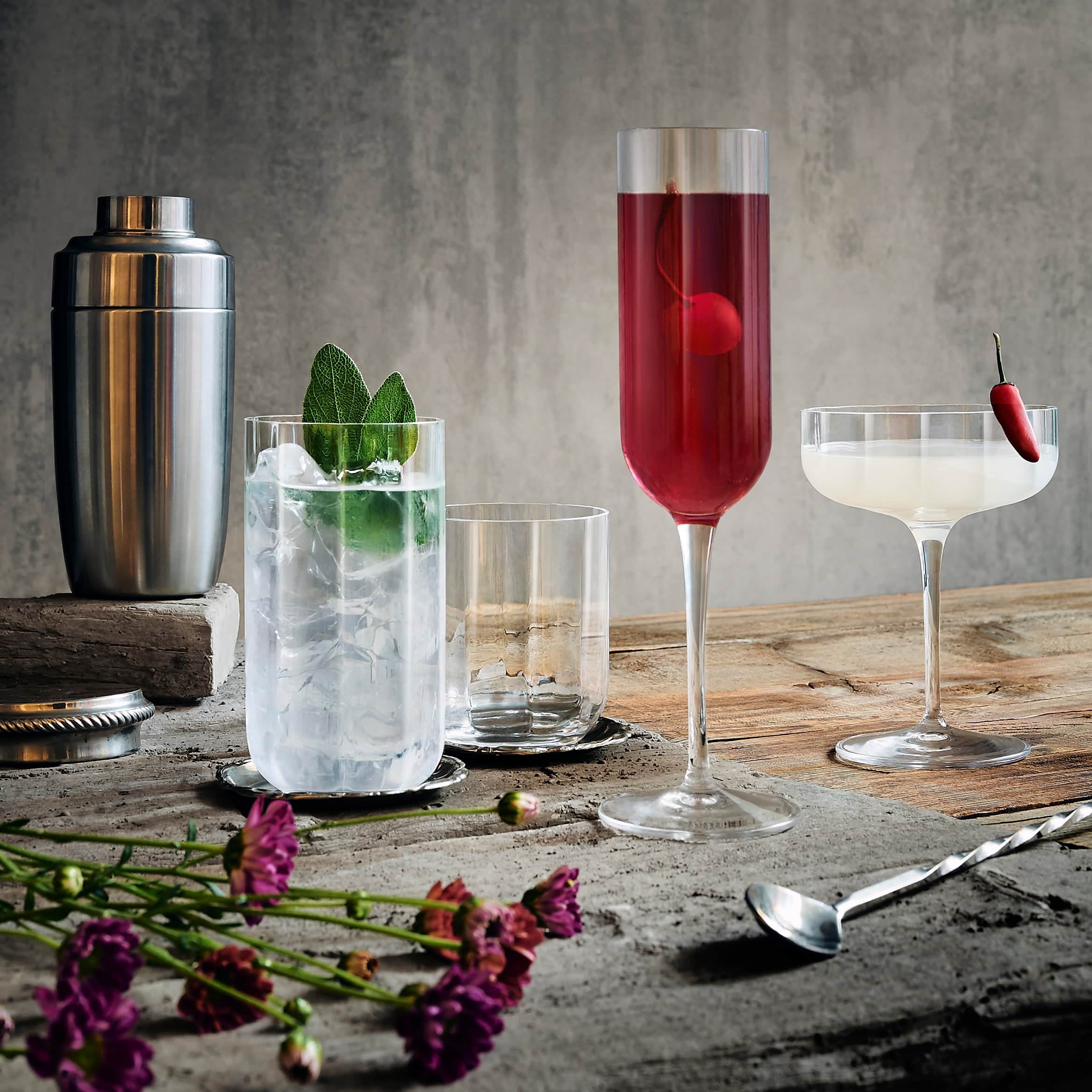 Luigi Bormioli Mixology Jazz Tumbler 35 Cl - 6 Stuks - Glazen.nl