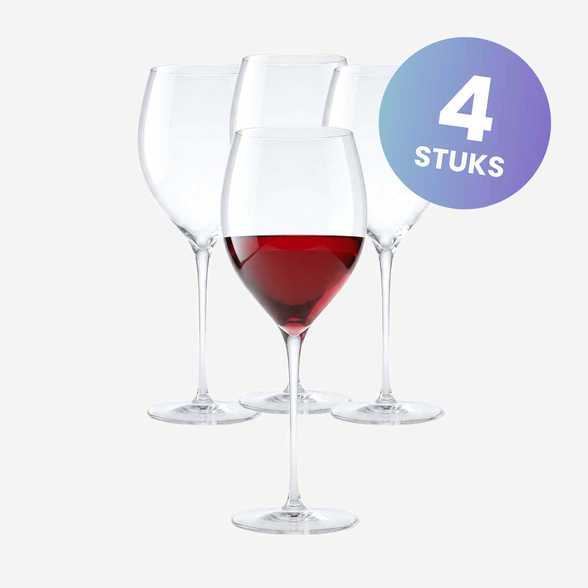 Luigi Bormioli Magnifico Wijnglas Large 59 Cl - set van 4 glazen