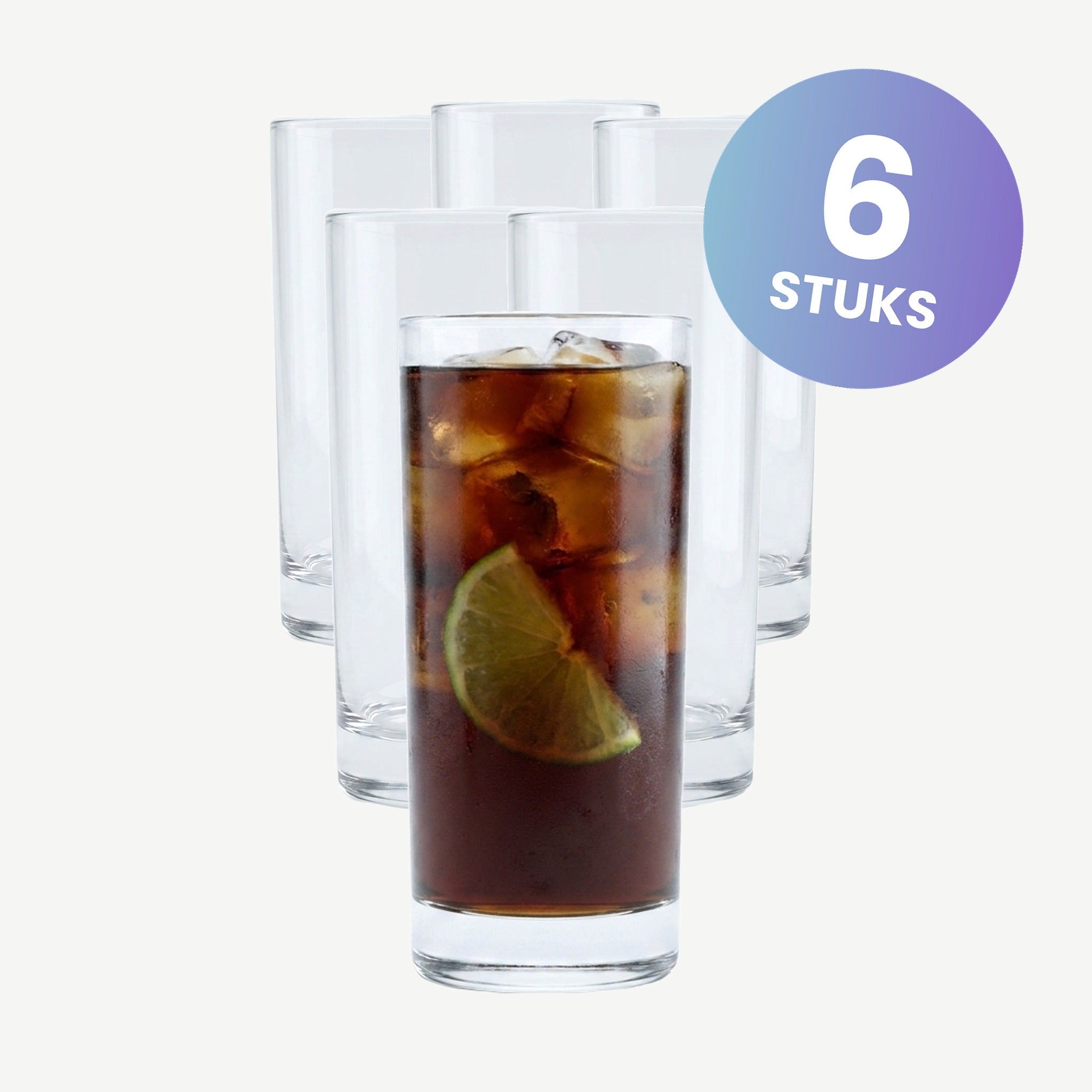 Luigi Bormioli Mixology Elixir Hi-Ball 48 Cl - set van 6 glazen