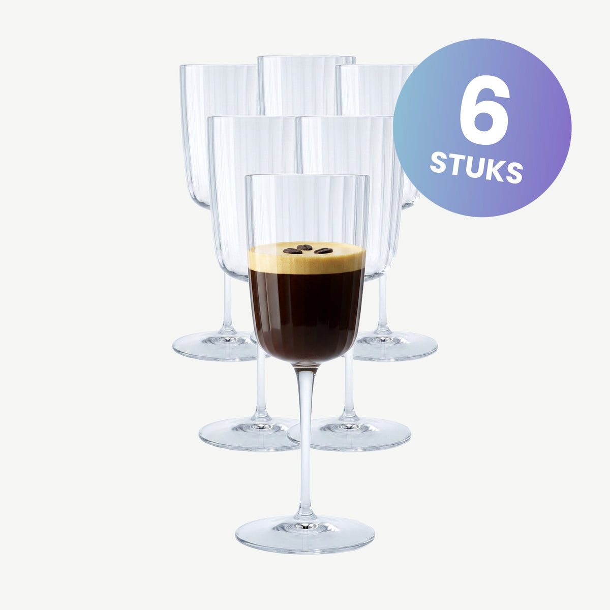 Luigi Bormioli Speakeasies Swing Cocktailglas 15 Cl - set van 6 glazen