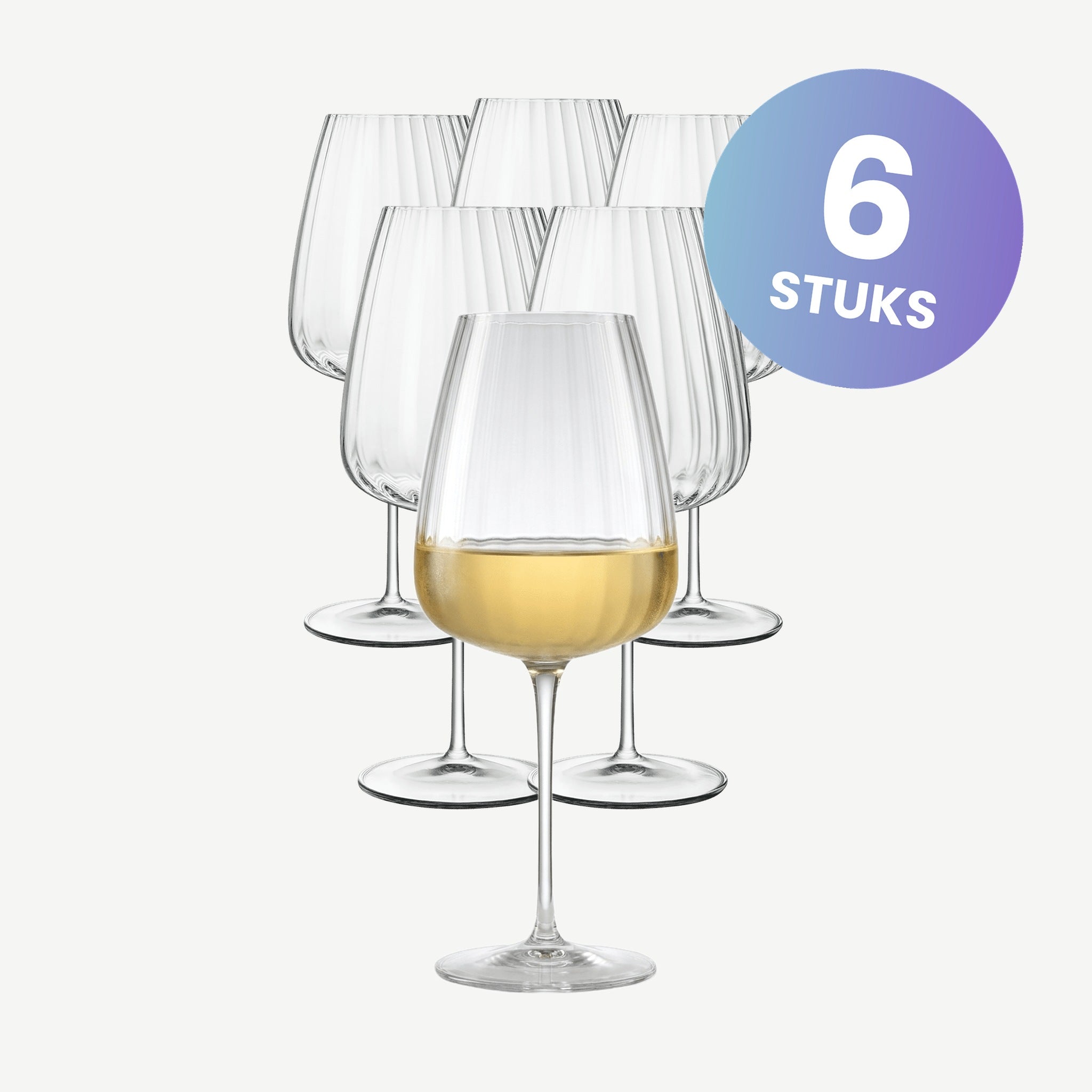 Luigi Bormioli Speakeasies Swing Wijnglas 70 Cl - set van 6 glazen
