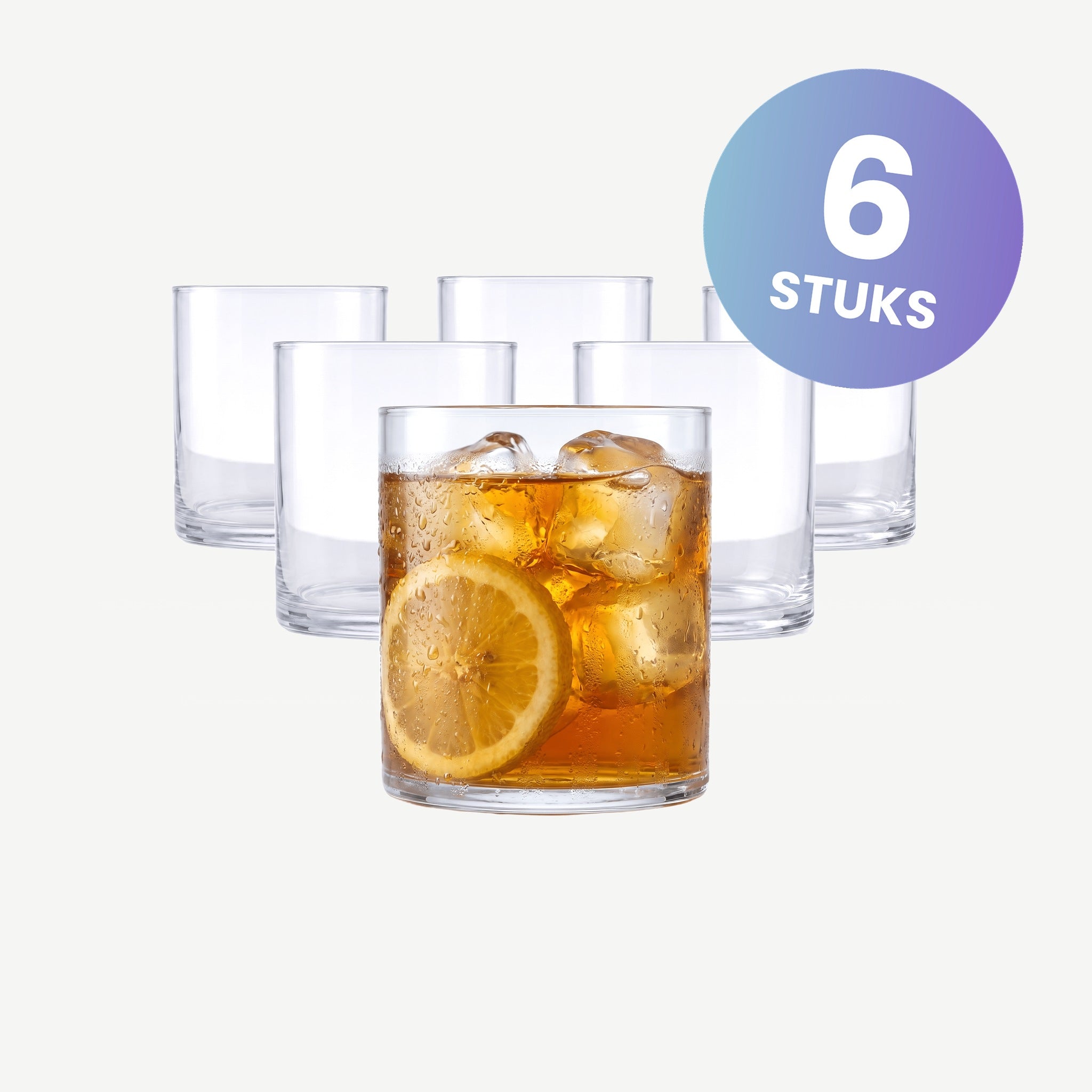 Luigi Bormioli Top Class Tumbler D.O.F. 36,5 Cl - set van 6 glazen