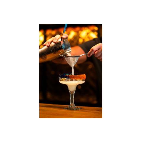 Bar Professional Margarita Cocktailglas Blauer Rand 38 cl