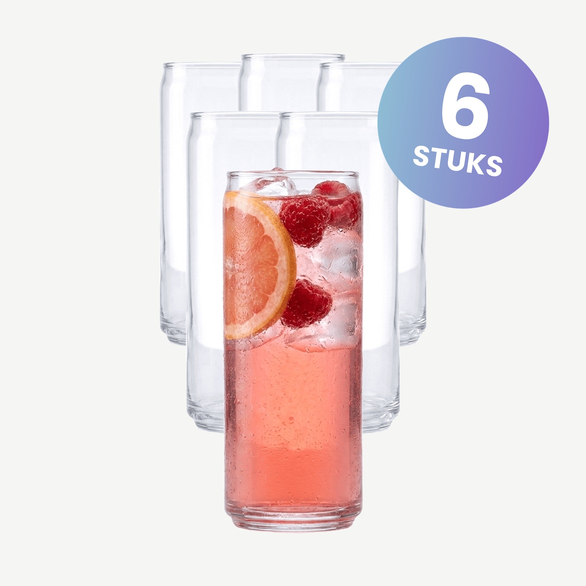 Onis Skinny Longdrinkglazen 33.5 Cl - set van 6 glazen