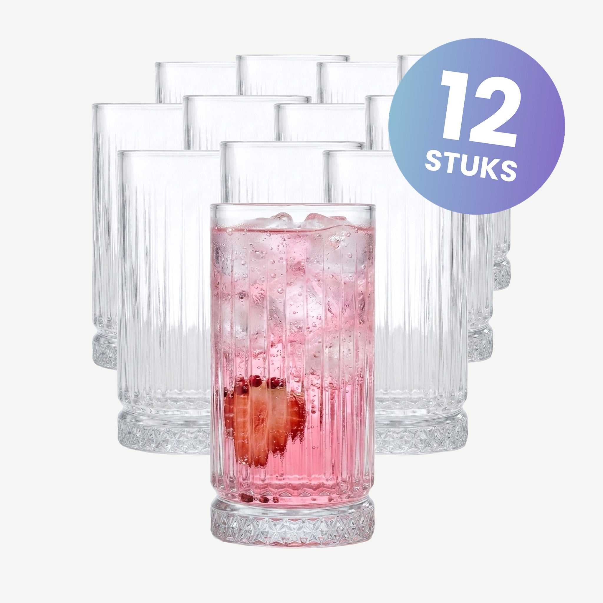 Pasabahce Elysia Longdrinkglas 44,5 Cl - set van 12 glazen