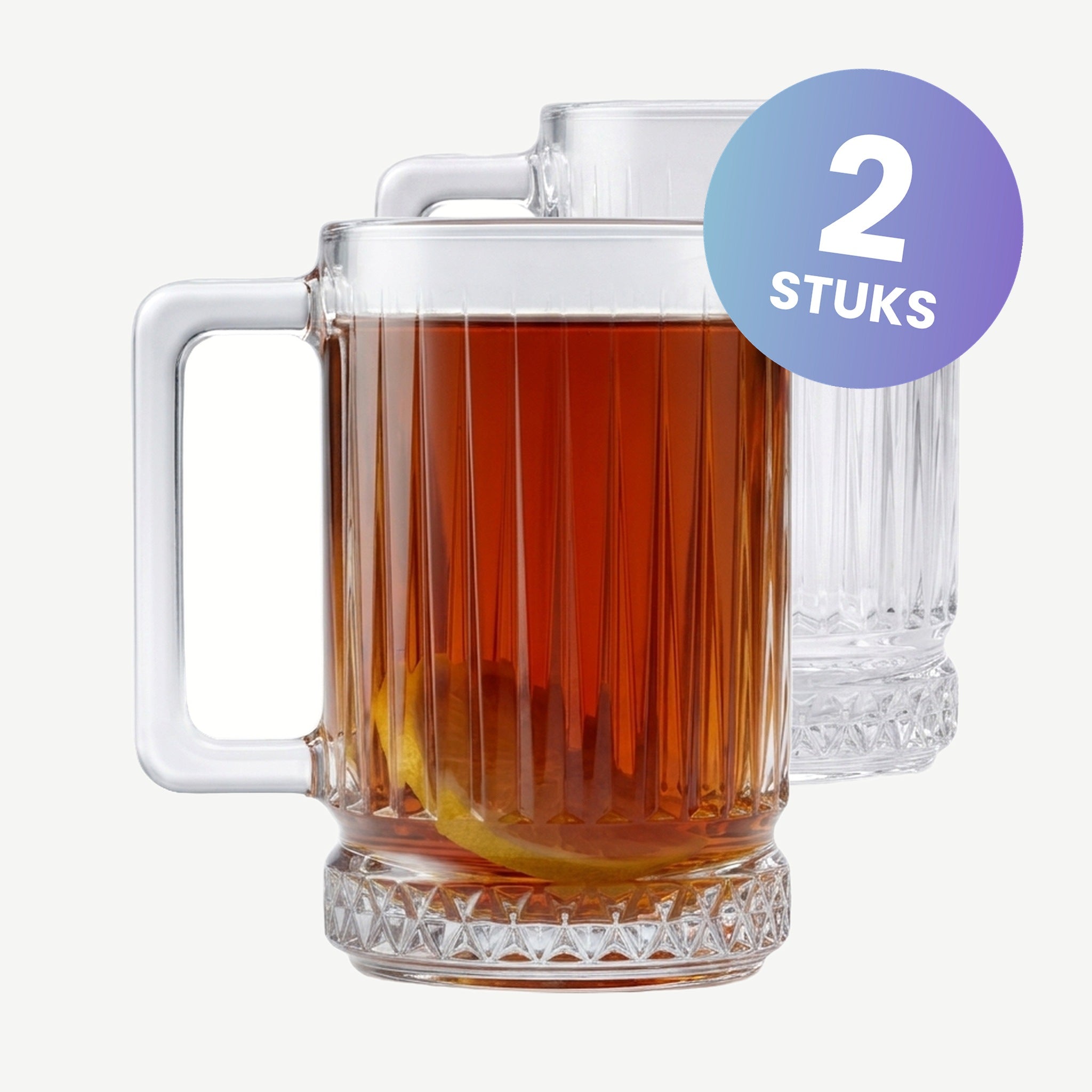 Pasabahce Elysia Theeglas 31 Cl - set van 2 glazen