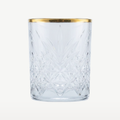 Pasabahce Timeless Schnapsglas 6,2 Cl mit Goldrand – 4 Stück