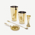 Speakeasy-Cocktailset Gold – 4-teilig