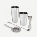 Speakeasy-Cocktailset Edelstahl – 4-teilig