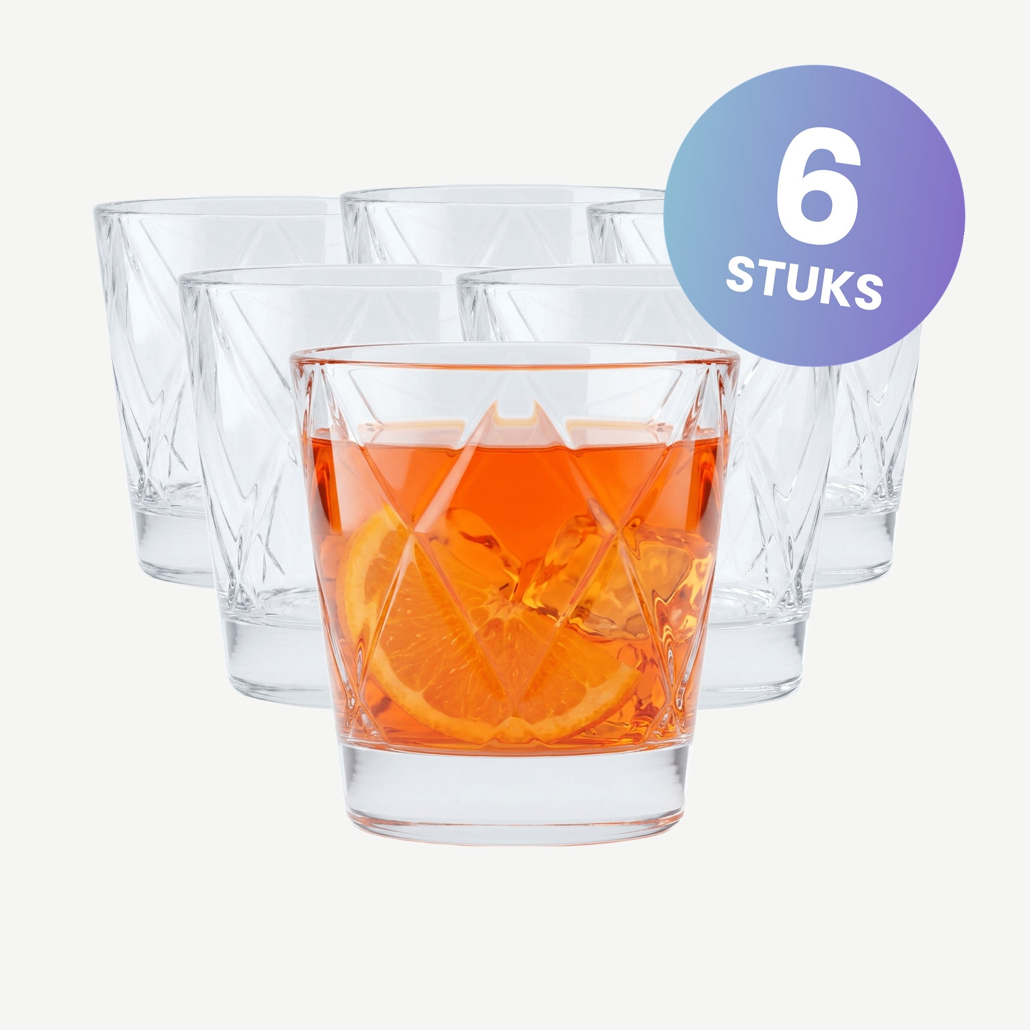 Vidivi Concerto Tumbler 37 Cl - set van 6 glazen