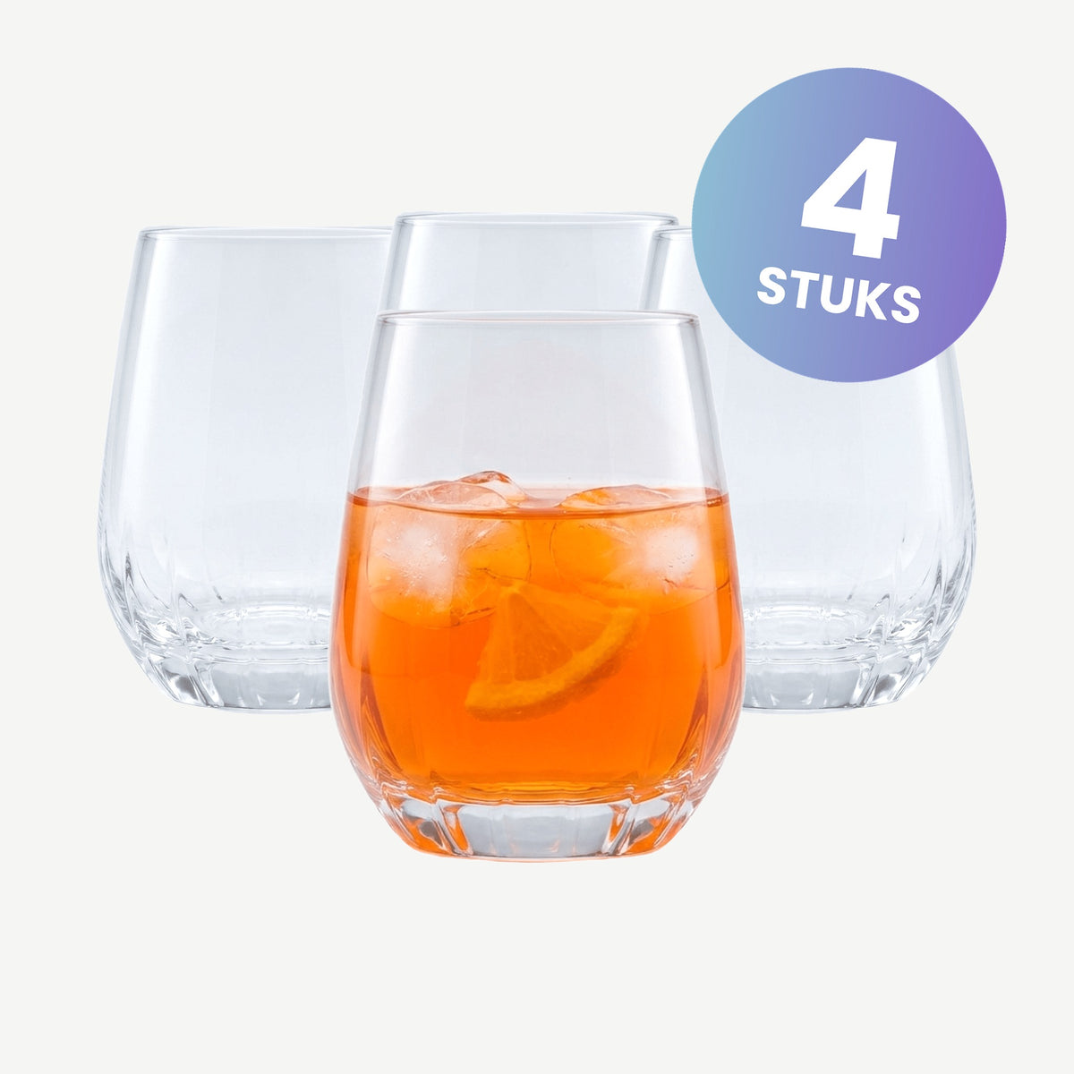 Zwiesel Glas Prizma Tumbler 37 Cl - set van 4 glazen