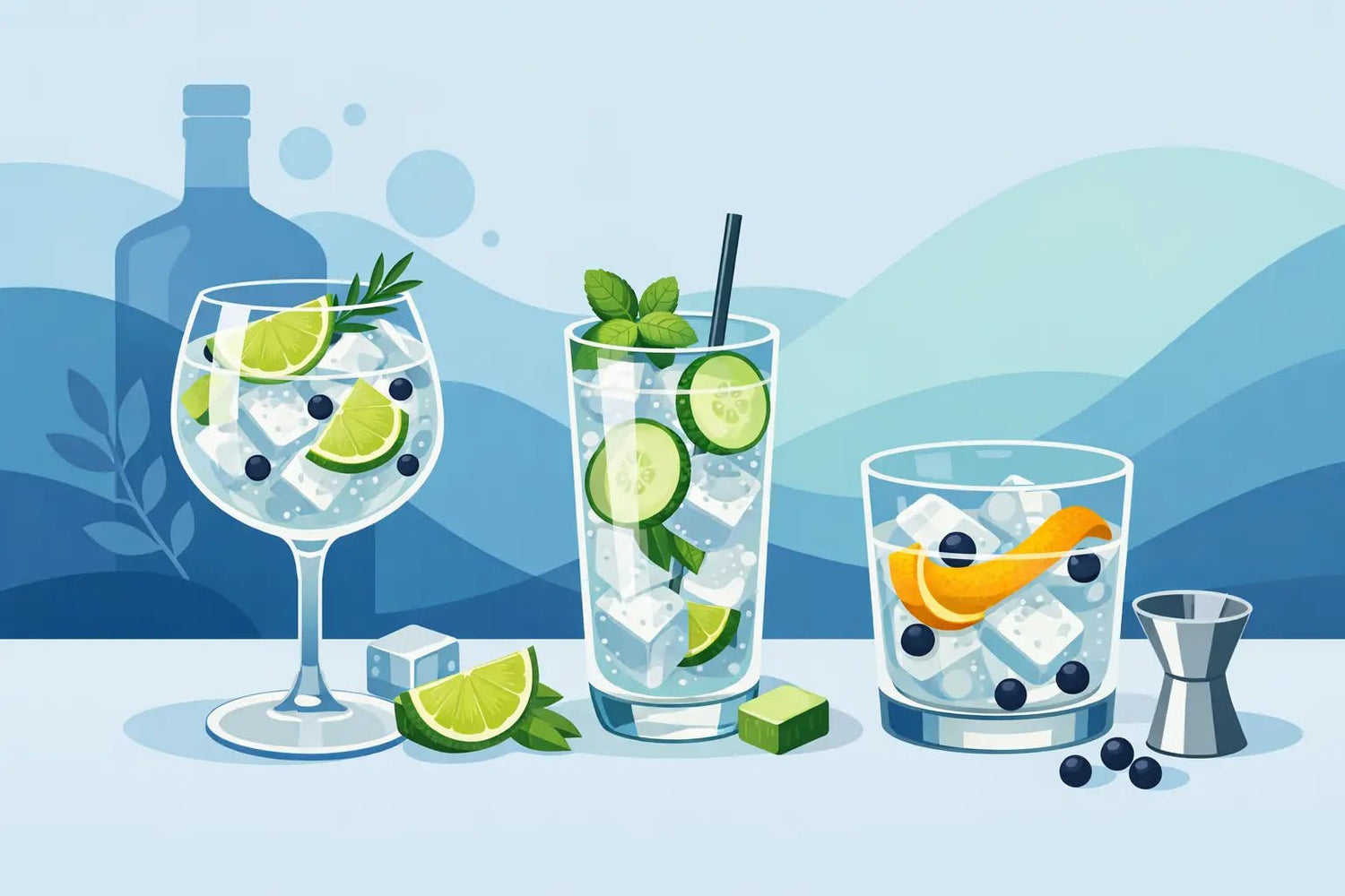 Beste glazen voor gin tonic kiezen - Glazen.nl