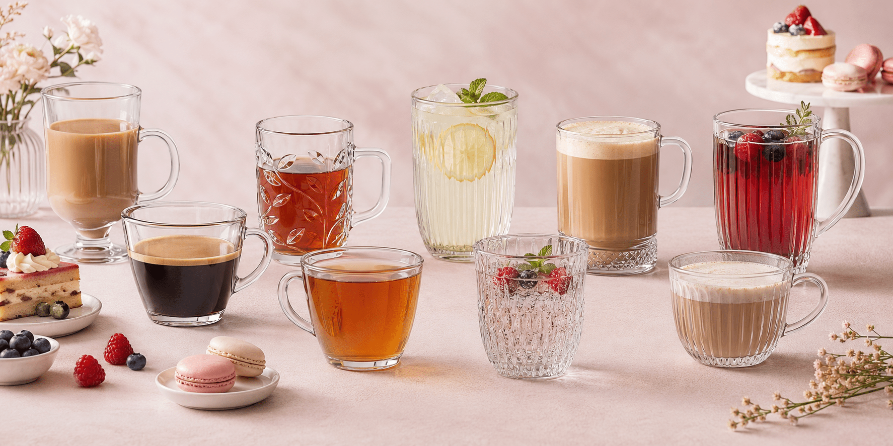 Cappuccino glazen - Glazen.nl