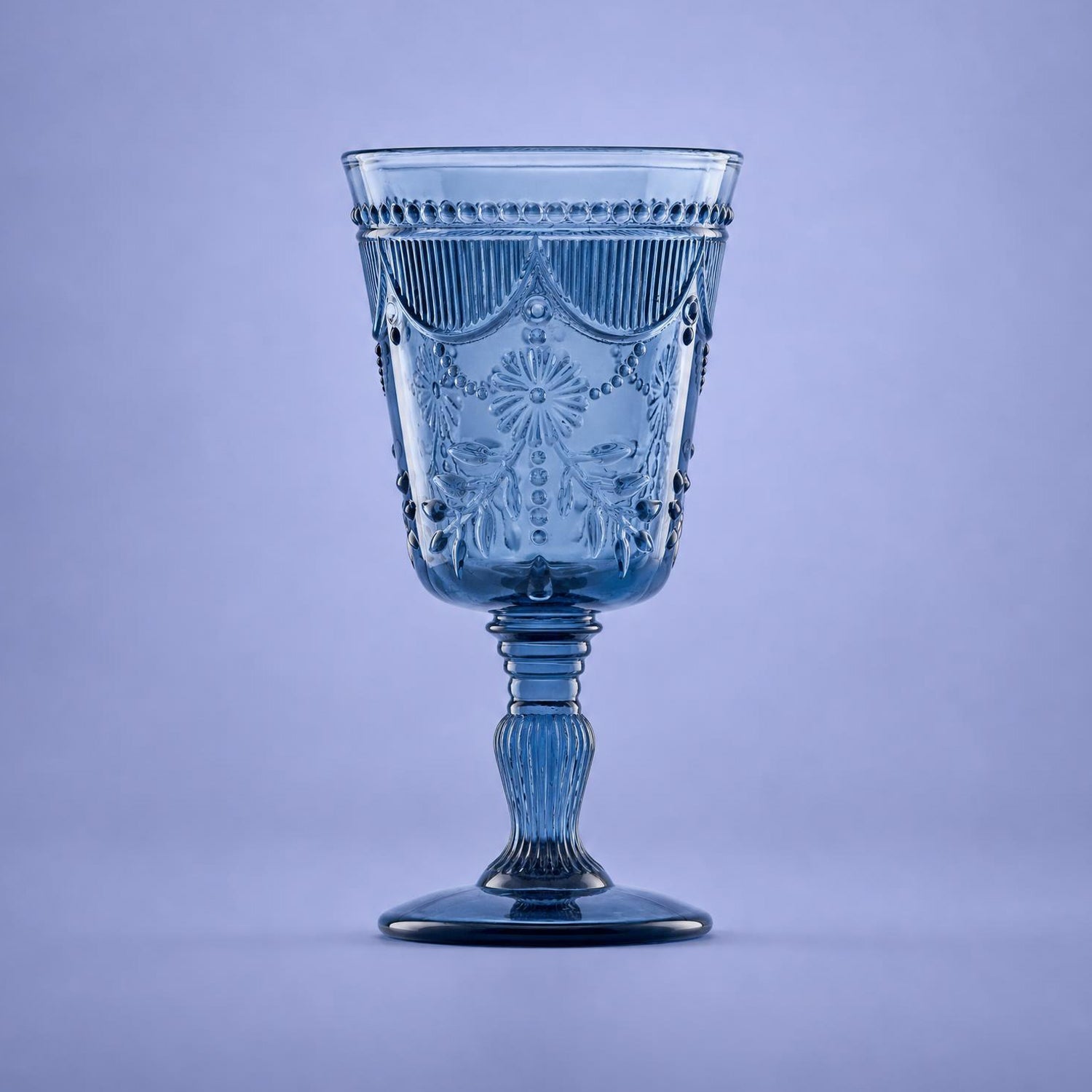 Fortessa Debutante Wijnglas 28 cl Donker Blauw - 6 Stuks - Glazen.nl