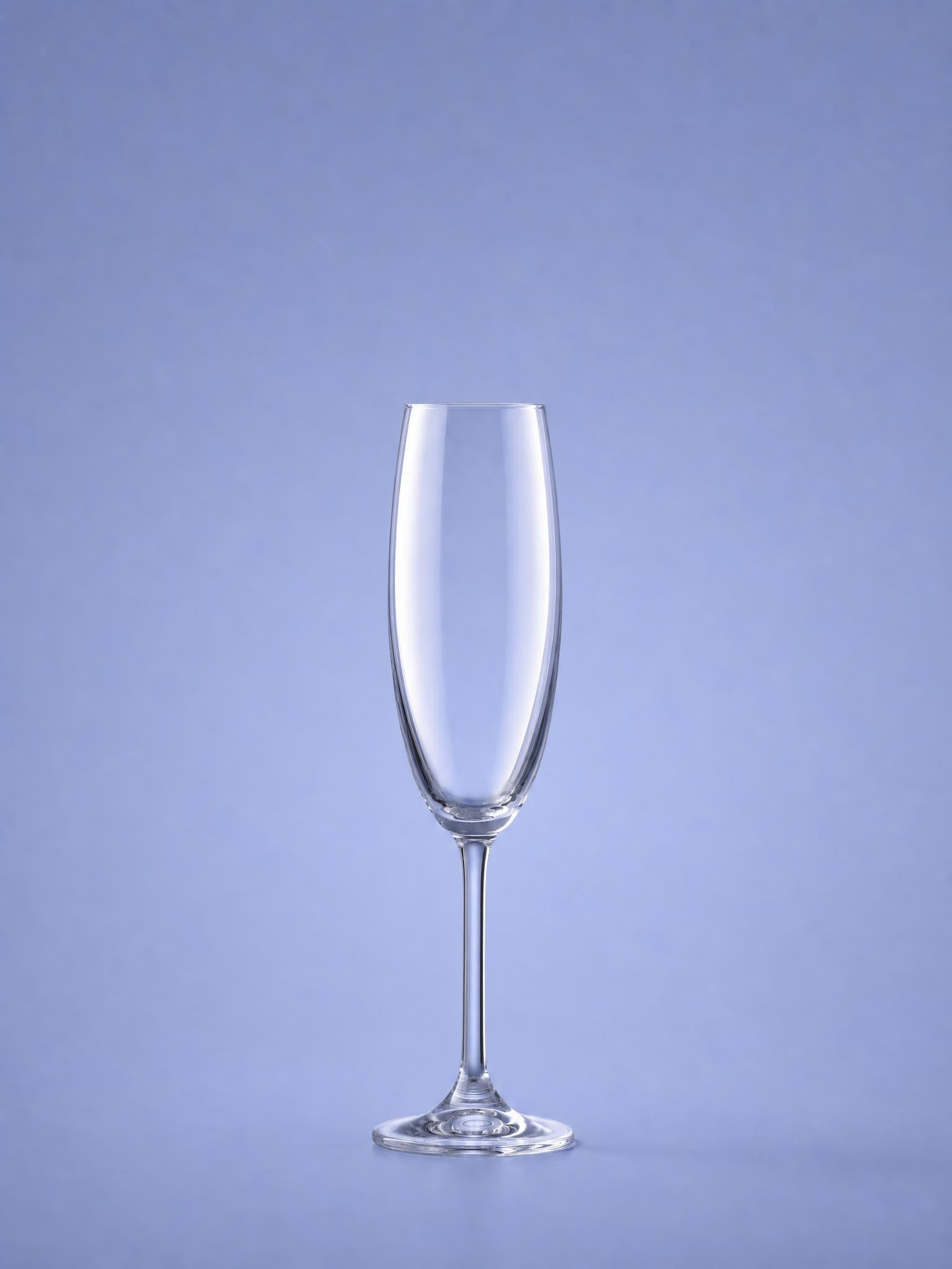 Bohemia Colibri Sektglas / Flöte 22 cl – 6 Stück
