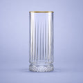 Pasabahce Elysia Longdrinkglas 28 cl Goldrand - 4 Stück