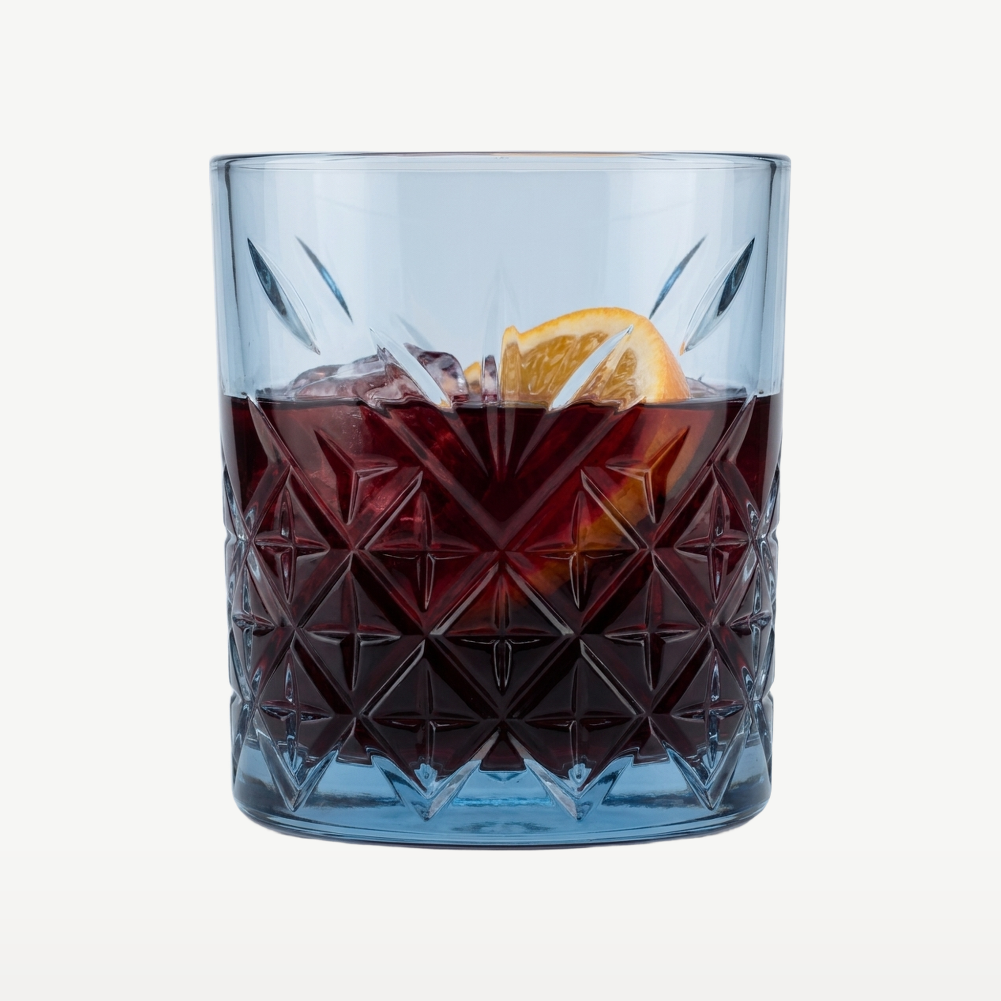 Pasabahce Timeless Tumbler 34,5 Cl Blauw - 4 Stuks - Glazen.nl