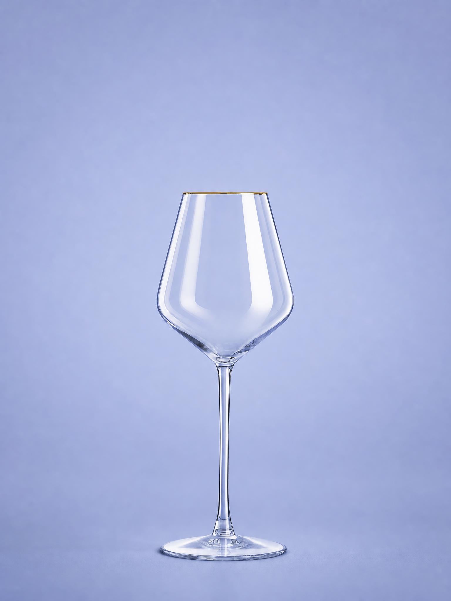 Eclat Ultime Weinglas 47 cl Goldrand – 4 Stück