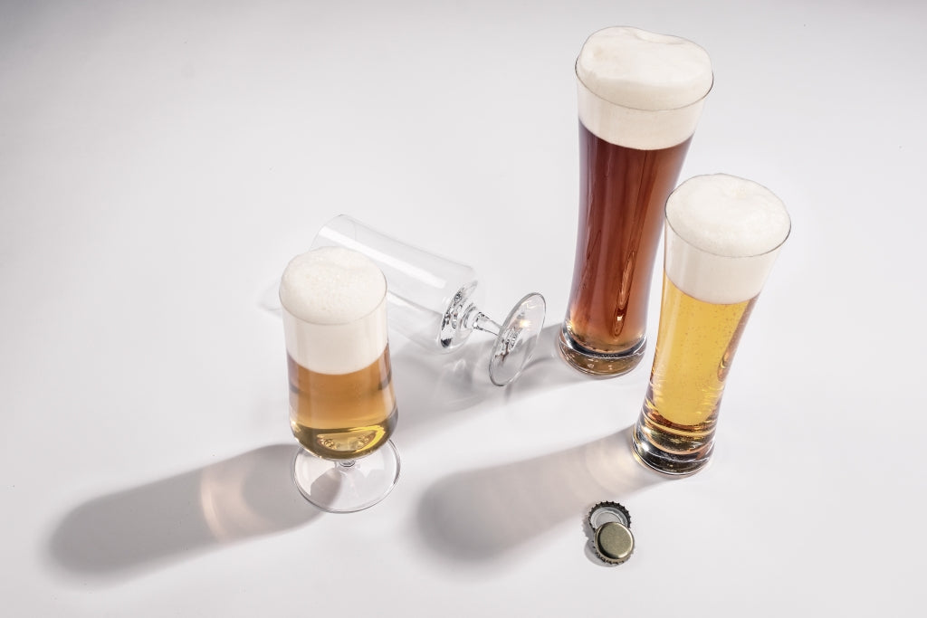 Schott Zwiesel Beer Basic kleines Weißbierglas 30 Cl mit Füllstrich - 4 Stück