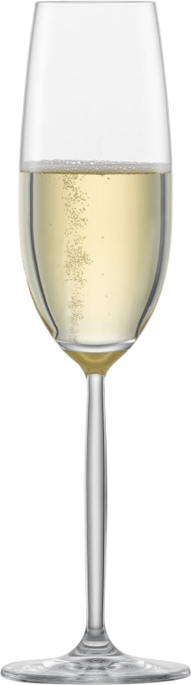Schott Zwiesel Muse Diva Champagnerglas 21,9 Cl mit Moussierpunkt – 4 Stück