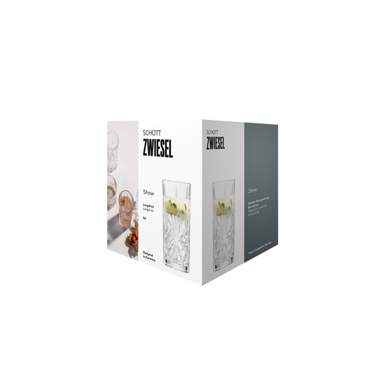 Schott Zwiesel Show Longdrinkglas 36,8 Cl – 4 Stück