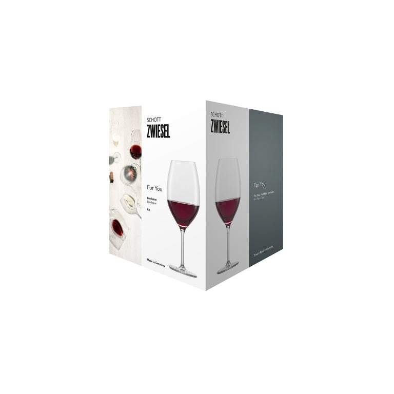 Schott Zwiesel For You Rotweinglas 60,6 Cl - 4 Stück
