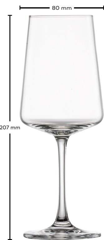 Schott Zwiesel MioVino White Wine Glass 38 Cl with Sparkling Point - 4 Pieces