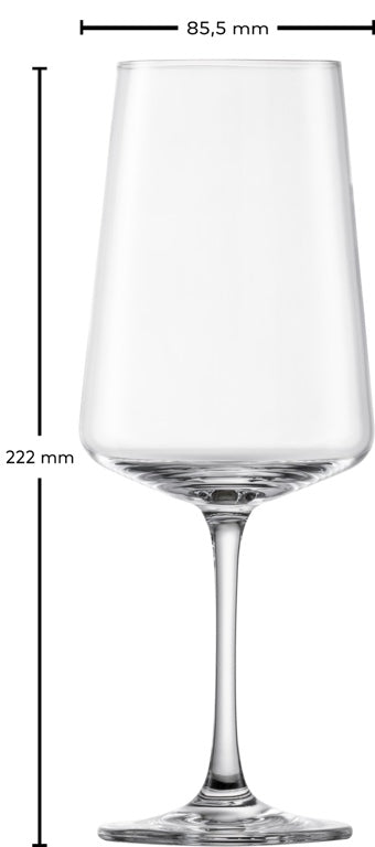 Schott Zwiesel MioVino Red Wine Glass 50 Cl with Mousse Point - 4 Pieces