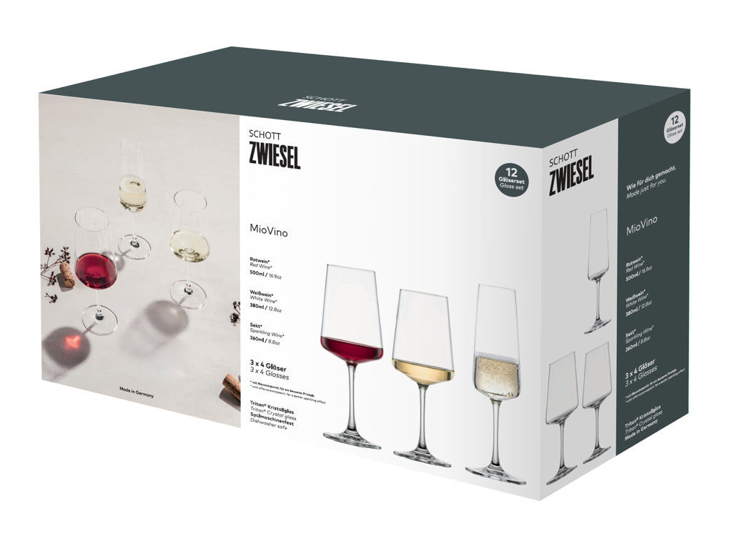 Schott Zwiesel MioVino Set – 12 Stück
