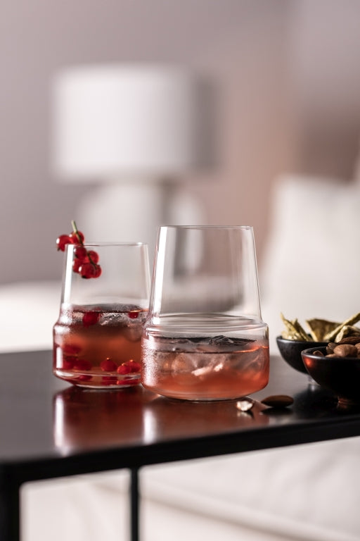 Zwiesel Glas Level Weißweintumbler 37,8 Cl mit Moussierpunkt – 2 Stück
