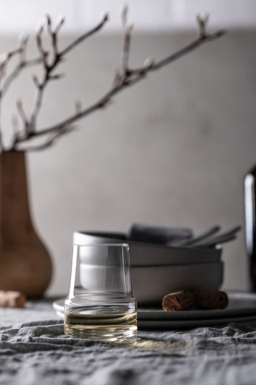 Zwiesel Glas Level Weißweintumbler 37,8 Cl mit Moussierpunkt – 2 Stück