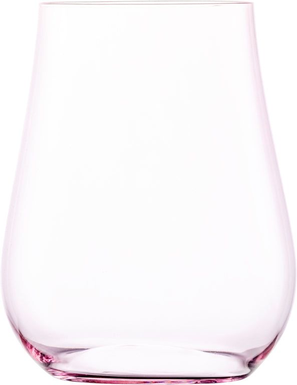 Zwiesel Glas Kolibri Tumbler Allround 49,8 Cl mit Maßstrich Rosa – 2 Stück