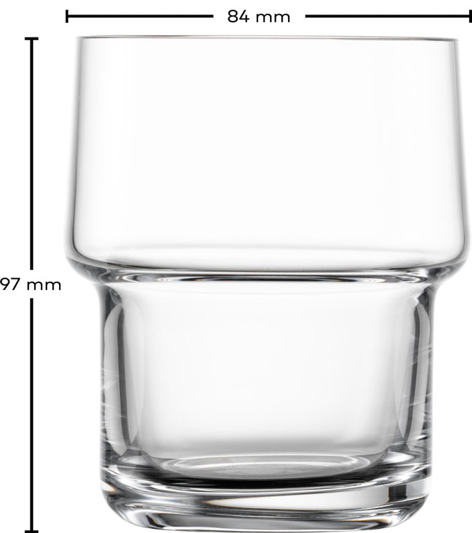 Zwiesel Glas Click Whiskyglas 35,7 Cl – 4 Stück