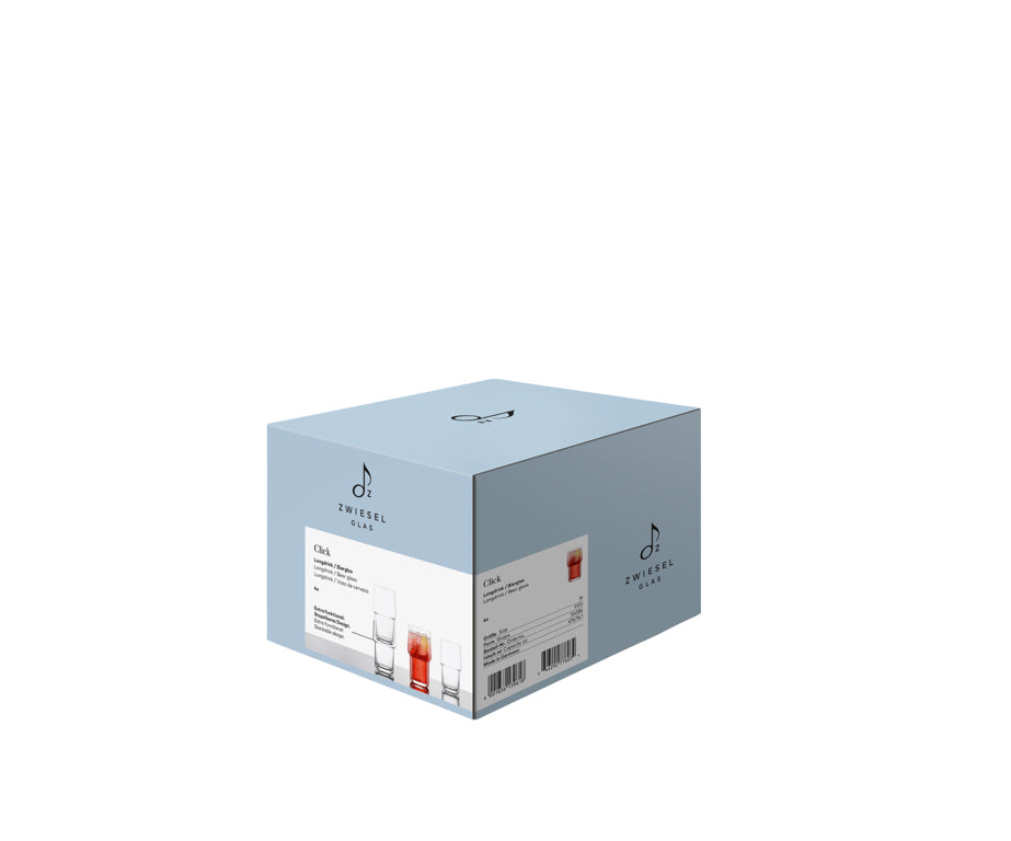 Zwiesel Glas Click Longdrinkglas 47,6 Cl – 4 Stück