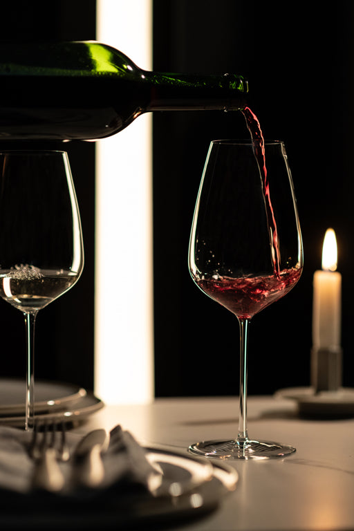 Zwiesel Glas Perfect Match Weinglas 56,3 Cl mit Moussierpunkt – 2 Stück