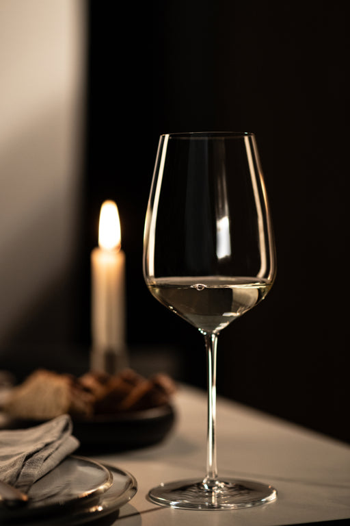 Zwiesel Glas Perfect Match Weinglas 51,4 Cl mit Moussierpunkt – 2 Stück