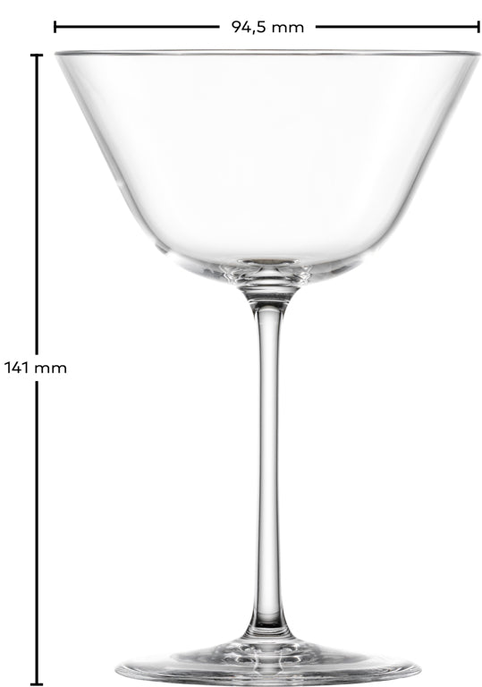 Zwiesel Glas Tone Martiniglas 18,2 Cl – 4 Stück