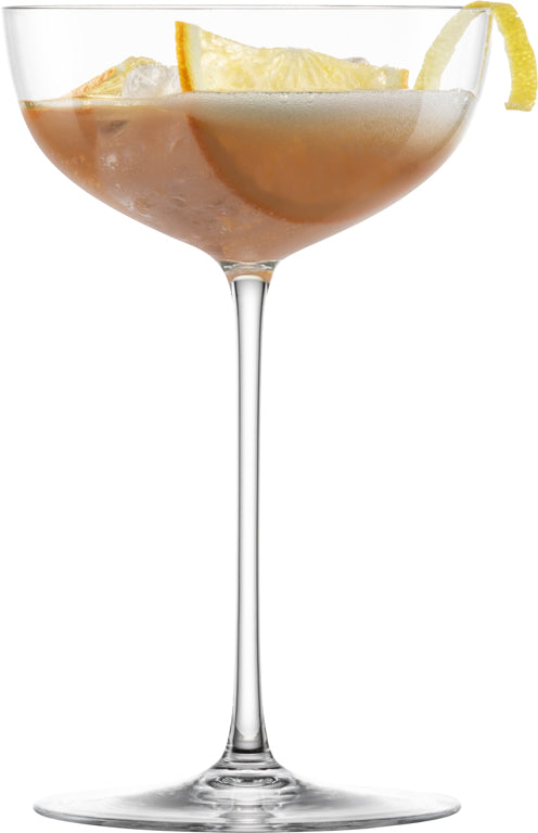 Zwiesel Glas Tone Cocktailcoupé groß 24,6 Cl mit Mousseurpunkt – 4 Stück